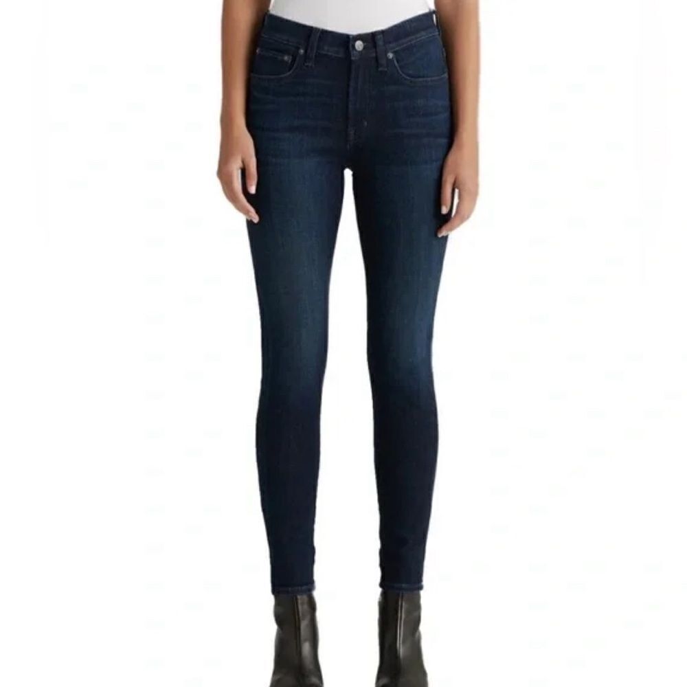 Edwin Pixie‎ Mid Rise Skinny Jeans Legend Dark Wash sustainable Size 30 NEW